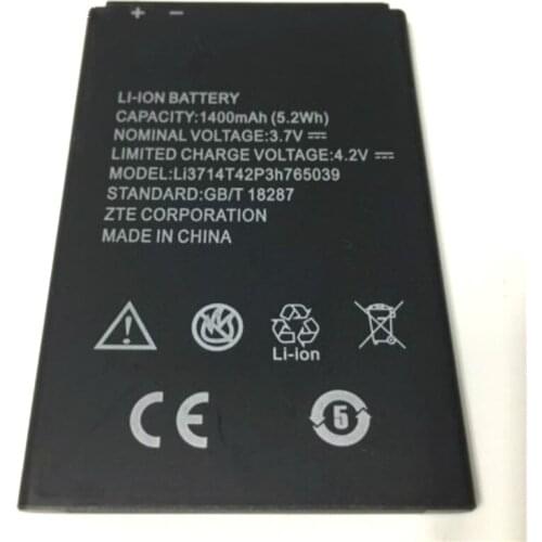 1400mAh For ZTE Blade Q3/T230/AF3/T220/A3/T221/A5/AF5/A5 Pro/Li3714T42P3h765039 Batteries + track code