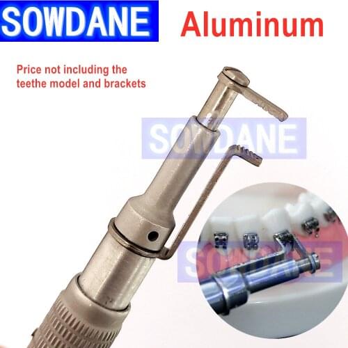 Autoclavable Dental Orthodontic Positive Bracket Positioner Placer Aluminum Bracket Holder Ortho Dentist Placing Brace Tool