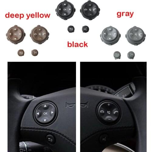 Car Styling Multi-function Steering Wheel Key Button Phone Key Control Button For Mercedes Benz W221 S-CLASS S280 S300 S350 S400