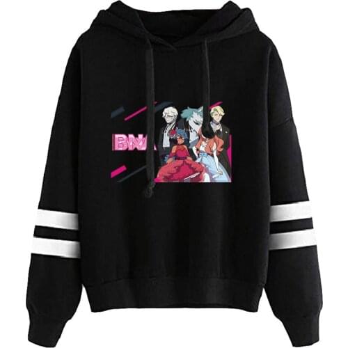 BNA Brand New Animal Anime Hoodies Unisex Long Sleeve Fashion Streetwear Hooded Sweatshirts