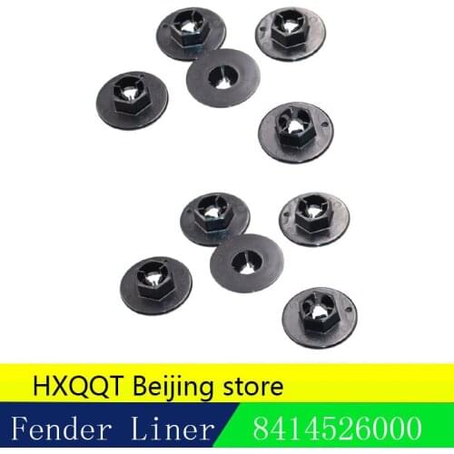 For hyundai IX35 I20 I30 I40 morNing RIO 2017 for kia Soul Sedona Sorento Fender Liner Mud Guard NUT PLUG 84145 26000 Santa Fe