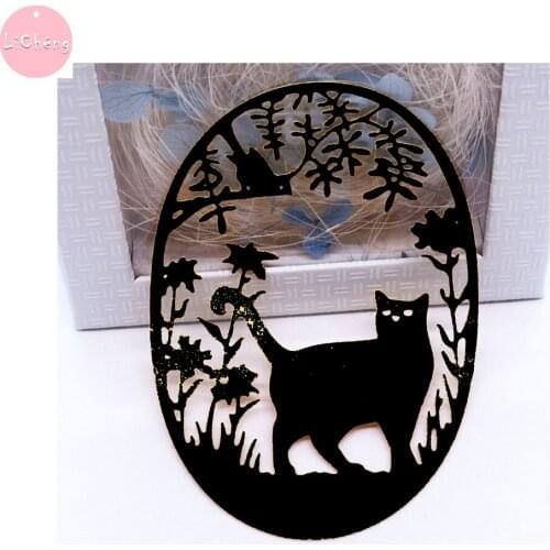 Ellips Cat Scrapbooking Cutting Dies Molds Die Cuts For Card Making Embossing Stencil Templates For Craft Photo Album Diy Craft