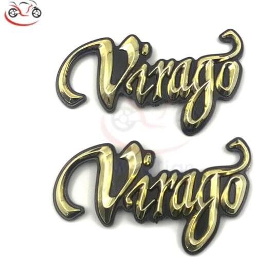 Motorcycle 3D Gas Fuel Tank Emblem Badge Stickers and Decals For Yamaha XV 125 250 400 XV125 XV250 XV400 XV535 XV70
