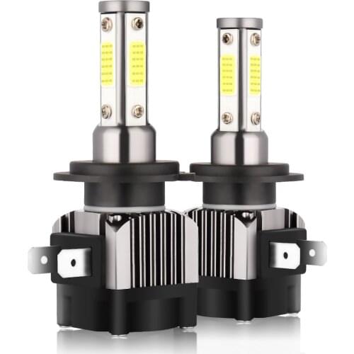 Muxall 2Pcs H11 H8 H7 9006 880 H1 H3 9005 HB3 HB4 LED Car Headlight Bulbs 80W 20000LM 3000K 6000K 8000K Car Styling Fog Lights