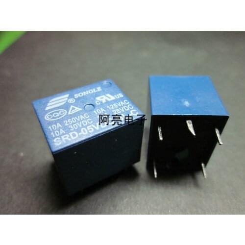 Relay srd-05vdc-sl-c 5v relay small relay
