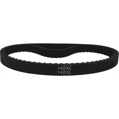 XL Timing Belt, 138XL/140XL/142XL/144XL/146XL, Rubber Timing Pulley Belt, 10mm Width, Closed Loop Toothed, Transmisson Belt