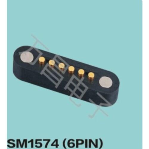 Connector with magnetic suction Spring thimble probe Conductive charging needle Positioning signal needle