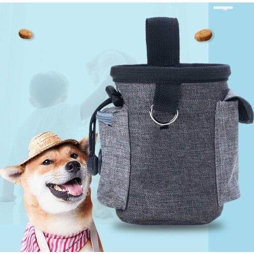 New Dog Training Treat Bags Snack Bag Dog Carriers Doggie Pet Feed Pocket Puppy Food Waist Bag Training Behaviour Aids