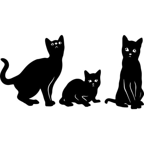 Garden Decoration Acrylic Reusable Waterproof Cat Yard Art Creative Lawn Stakes Gardening Ornaments Home Decor Excellently