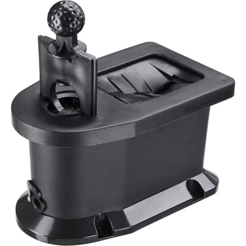 Universal Golf Club and Ball Washer Cleaner Golf Cart Pre-Drilled Mount Compatible with E-Z-GO Club Car