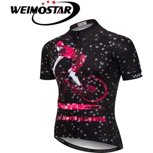 Weimostar Cycling Clothing Top Outdoor Bicycle Jersey Cycling Jersey Mtb Bicycle Clothing Bike Wear Clothes Short Maillot Roupa
