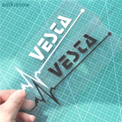 1pc 7x20cm New Heart Car Sports Decal Sticker Styling Windows Door Decoration For Lada vesta accessories