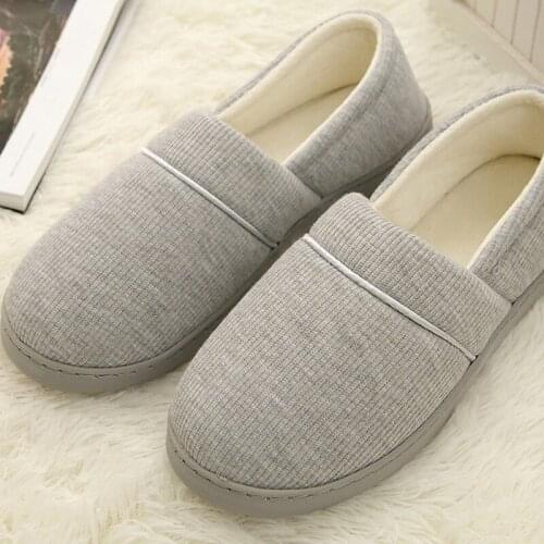 2020 Newly Couple Home Winter Indoor Slippers Casual Warm Ladies Slippers Shoes Fashion Soft Autumn Shoes Men Zapatillas Mujer