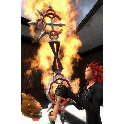 Bond of Flame Cosplay Weapon from Kingdom Hearts Free Shipping for Halloween and Christmas