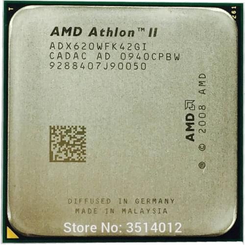 AMD Athlon II X4 620 2.6 GHz Quad-Core CPU Processor ADX620WFK42GI Socket AM3