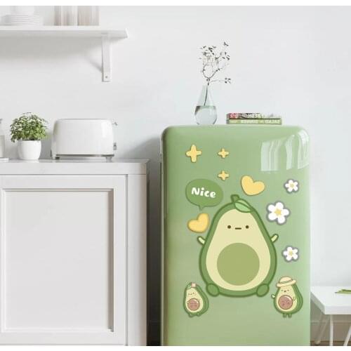 Ins Fengniuyouguo Message Board Home Refrigerator Decoration Fruit Erasable Refrigerator Paste Personality Creative Magnetic