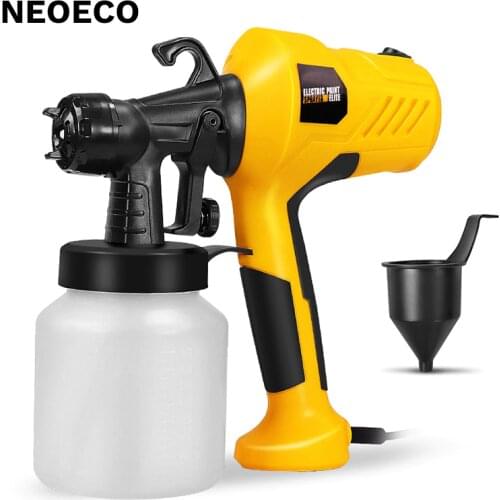 800ml Electric Paint Spray Gun Portable 220/240V High Capacity Sprayer For Home Painting Compressor Device Alcohol Spray Machine