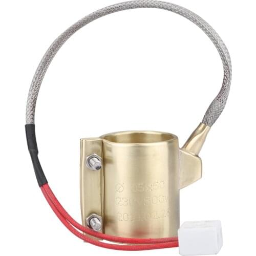 35X50mm copper band heater element 230V 500W 2pcs