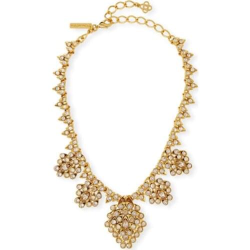 CSxjd crystal necklace and earrings