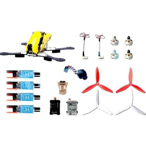 Tarot-Rc 250 FPV Carbon Fiber Crossing Machine Kit Mini Helicopter Power Frame Kit For Rc Racing Drone Frame Parts