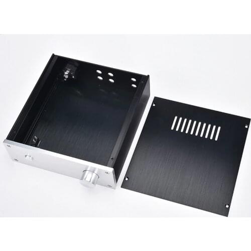 KYYSLB 215*70*228MM All-Aluminum Amplifier Chassis 2207 Short Edition DIY Box Shell Pre-amplifier AMP Enclosure Chassis DAC Case