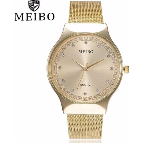 Montres Femmes New High-End Brand Watch Luxury Ultra-Thin Stainless Steel Watches Women Fashion Quartz Wristwatch Reloj Mujer