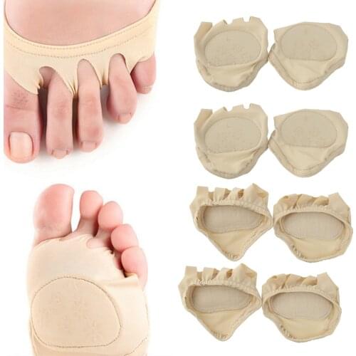 4 Pairs Metatarsal Pad Set Gel Foot Cushions Ball Foot Cushion Pads for Bunion Forefoot Cushioning Relief