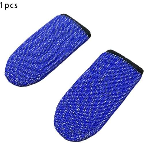 Anti-sweat finger sets mobile game touch screen finger sets fiber breathable walking position eating chicken artifact