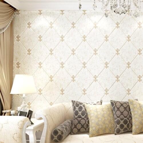 Beibehang European wall wallpaper simple soft bag wallpaper for walls 3 d Desktop Wall Paper roll Wall Covering home decoration