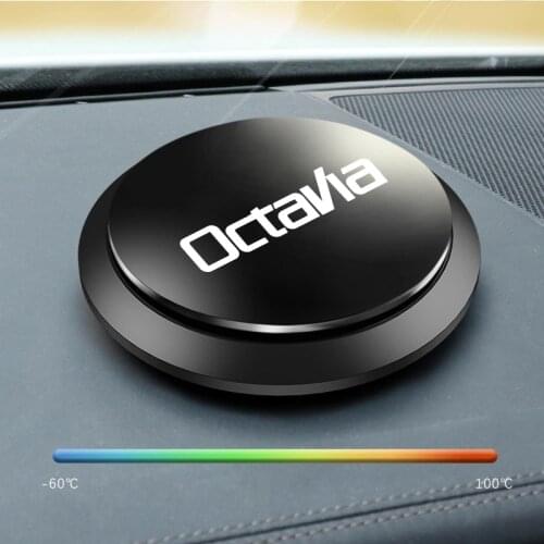 Car Air Freshener Instrument Seat UFO Shape for Skoda Octavia a5 a7 A9 2017 2018 Accessories