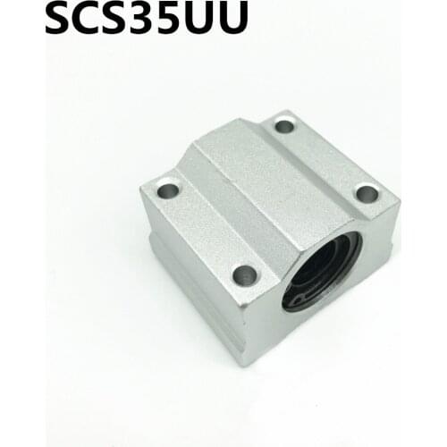 SC35UU SCS35UU 35mm Slide Unit Block Bearing Steel Linear Motion Ball Bearing Slide Bushing Shaft