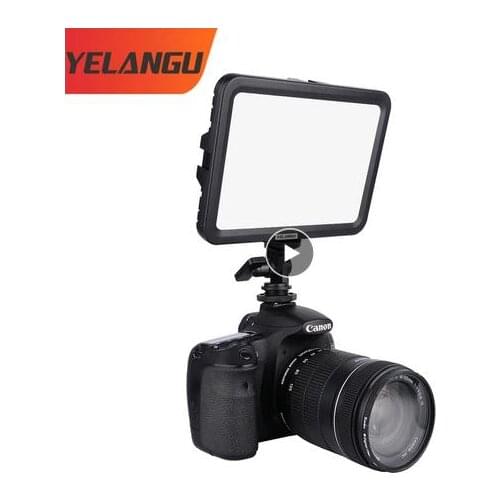 Ultra Bi-Color Dimmable LED Video Light Photo Studio Lamp Panel for DSLR Camera DV Camcorder Vlogging tik tok YELANGU LED204