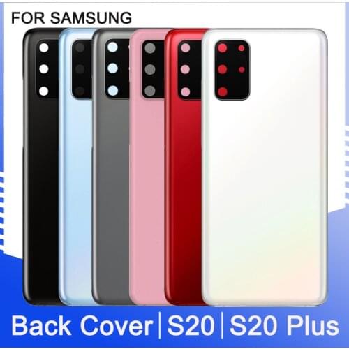 Replacement Parts For SAMSUNG Galaxy S20 G980 Battery Glass For Samsung S20 Plus G985 Back Cover Rear Door Case with Camera Lens