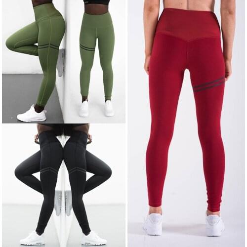 Yoga Pants Women Unique Fitness Leggings Workout Sports Running Leggings Sexy Push Up Gym Wear Elastic Slim Pants