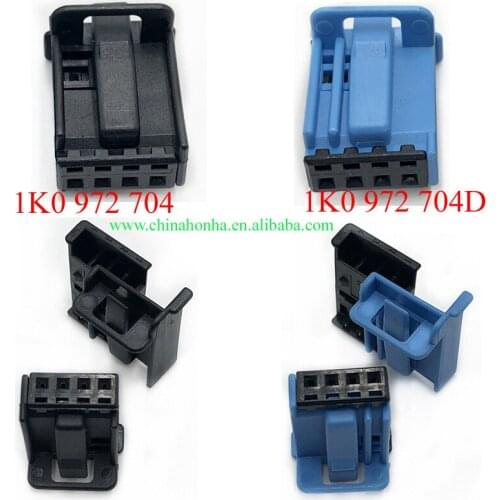 1K0 972 704/1K0 972 704 D Central locking trunk cover switch plug for n / central locking switch 4-pin plug