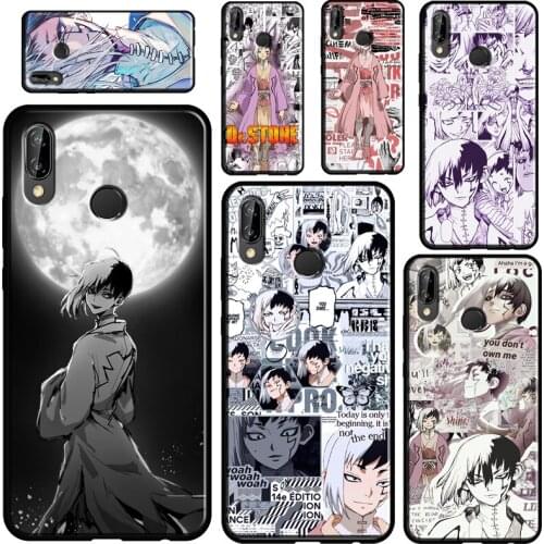 Dr. Stone Asagiri Gen Anime For Huawei P40 Lite P20 P30 Pro Mate 20 P Smart Z 2019 Nova 5T Case For Honor 8A 8X 9X 10i