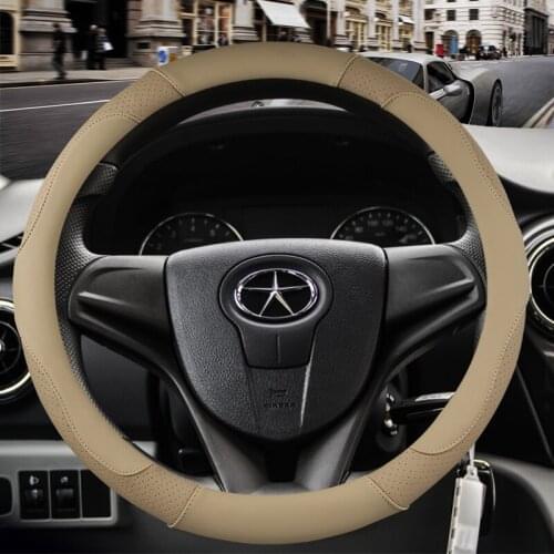 Car Steering Auto Wheel Cover 38CM Car Steering Massage car accessories V70 J10 W211 octavia lada vesta car interior