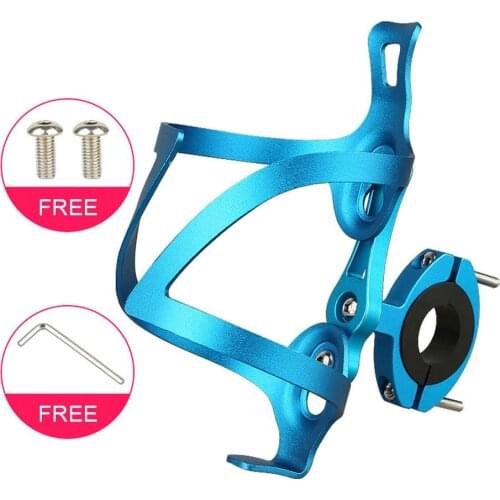 Aluminum Alloy Water Bottle Holder Rack Bicycle Mountain Bike Water Cup Holder Adjustable Conversion Base Motorcycle Water Cup
