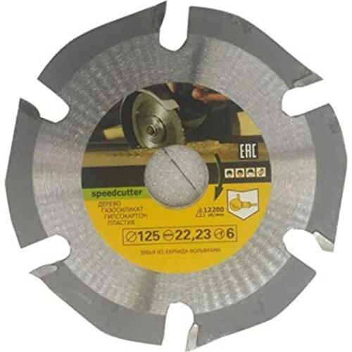125mm 6T Circular Saw Blade Multitool Grinder Saw Disc Carbide Tipped Wood Cutting Disc Carving Disc Blades for Angle Grinders
