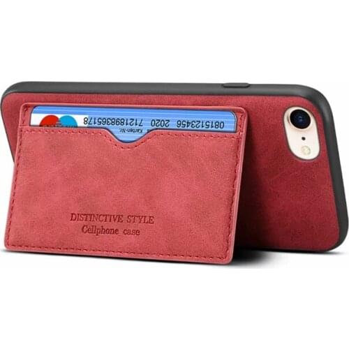 For 2020 iPhone SE cute case 2020 new iPhoneSE soft cover with card slot stand