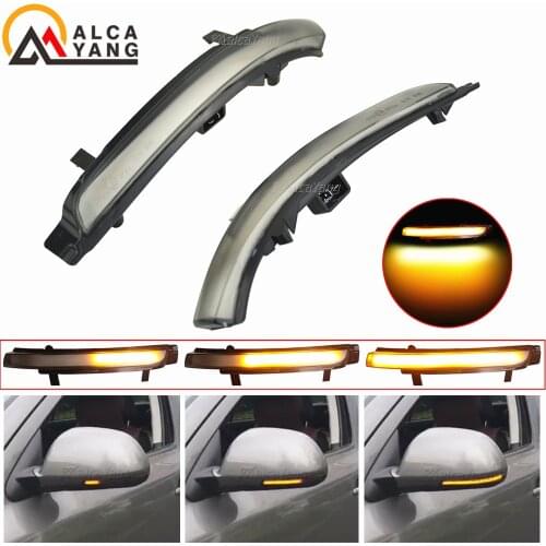 For Skoda Octavia MK2 1Z 09-13 Superb B6 3T 08-14 Dynamic LED Turn Signal Blinker Sequential Indicator Mirror Flasher Light