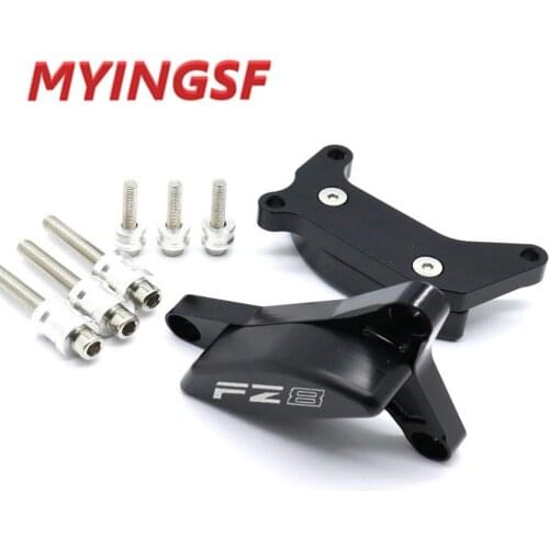 For YAMAHA FZ8 FZ-8 2010-2016 2012 2013 FZ8 FZ-8 FAZER MOTORCYCLES ACCESSORIES LEFT & RIGHT Side Sliders ENGINE CASE SLIDER