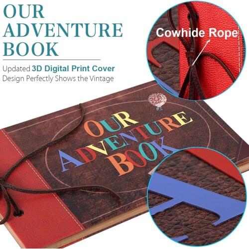 DIY Photo Album Scrapbook Book For Baby Wedding Family Traveling Photo Album Birthday Gift 80 Side Memory Album