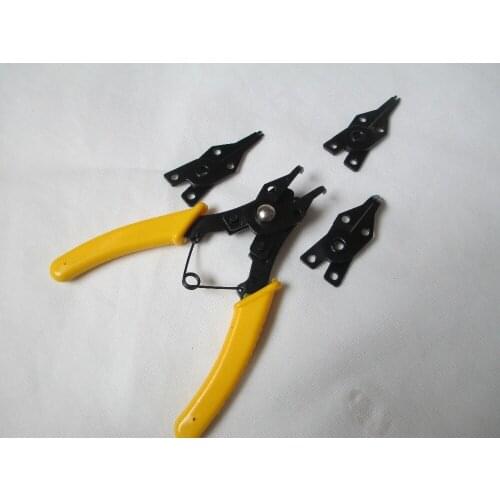 Quality Four-in-one 4in1 multifunction circlip pliers / pliers snap ring pliers pliers card straight outside Free shipping