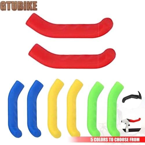 Hot Sale Anti-slip Colorful Comfortable Brake Handle Grips High Quality Silicone Sleeve Brake Lever Protection Cover