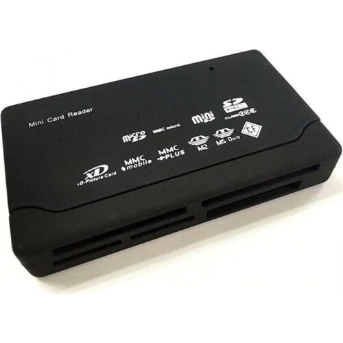 Mini 26-IN-1 USB 2.0 High Speed Memory Card Reader For CF xD SD MS SDHC