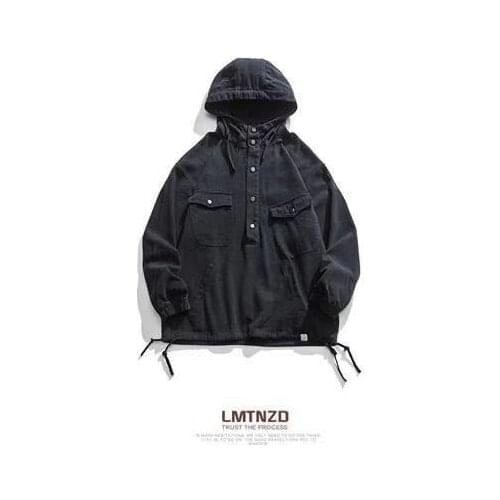 Mens Workwear Style Clothes, Street Jackets, Japanese Style Jackets, Jackets Jackets Hooded Jackets