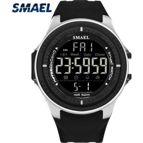 Relógio masculino Men Sports Watches Digital LED Electronic Quartz Wristwatches Waterproof Swimming Military Watch montre homme