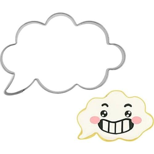 Cloud Cookie Cutter Stainless Steel Biscuit Knife Baking Fruit Kitchen Mold Embossing Printing