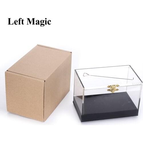 Pro Switch Box Magic Tricks Magician Close Up Illusions Gimmick Prop Appearing Transforming Objects Transparent Magia Box